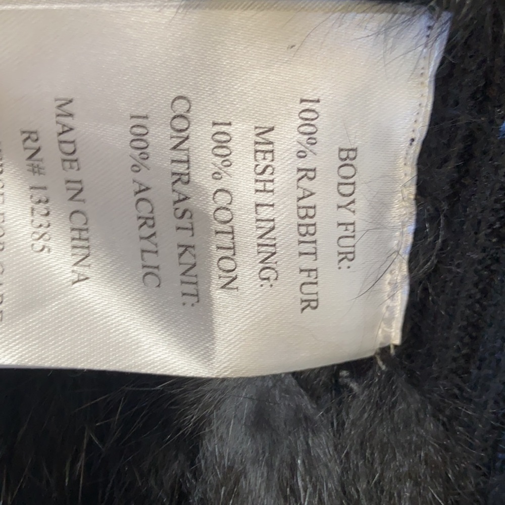 Love Token Rex Rabbit Fur Vest - Picture 9 of 10